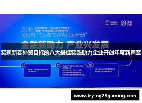 实现新春外贸目标的八大最佳实践助力企业开创年度新篇章